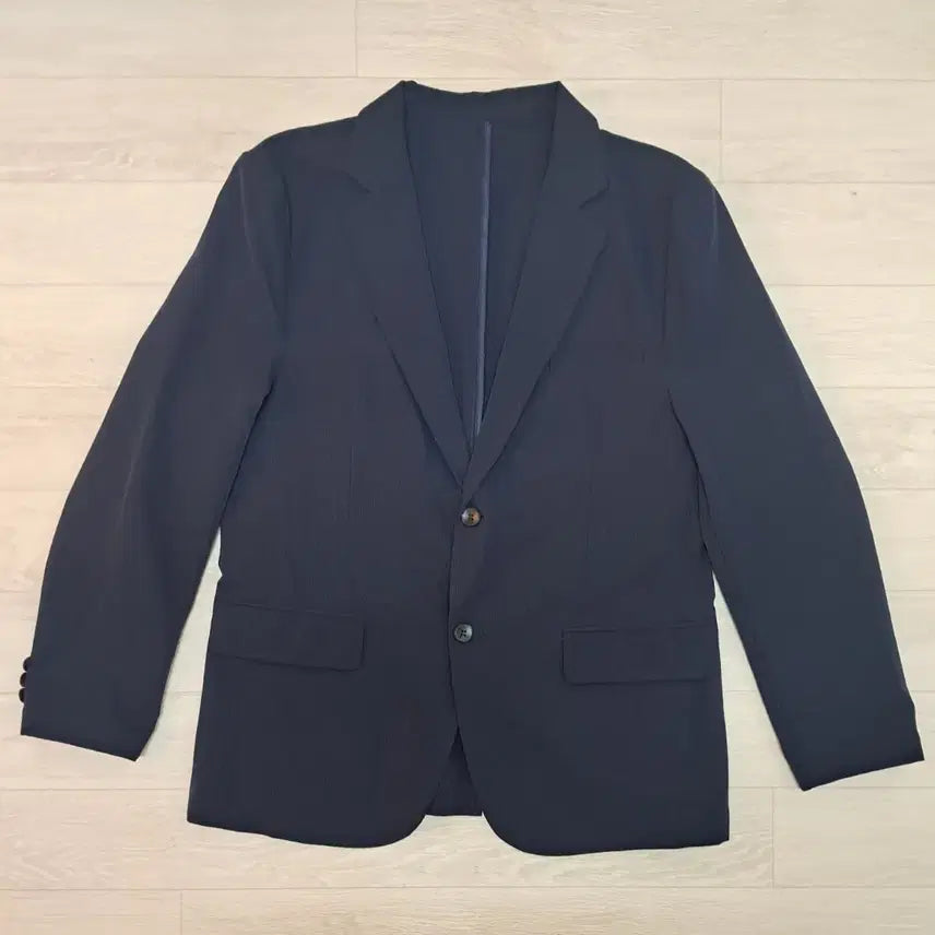 [BUNJANG] Kim Young Joo Navy Blazer 100 / KIM YOUNG JOO 네이비 블레이저 100