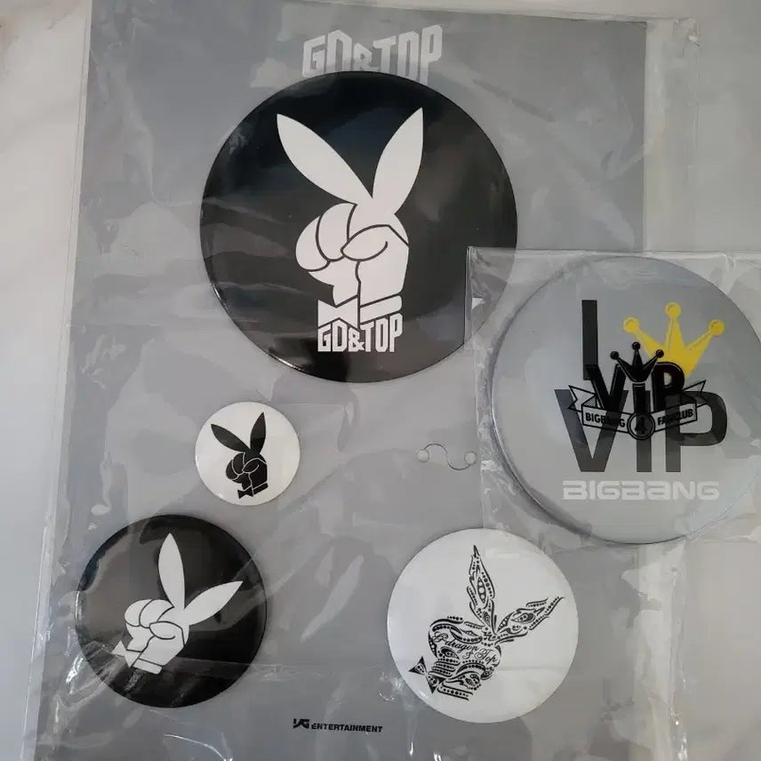 [BUNJANG] Bigbang GD&amp;TOP Can Badge / 빅뱅 지디앤탑 캔뱃지