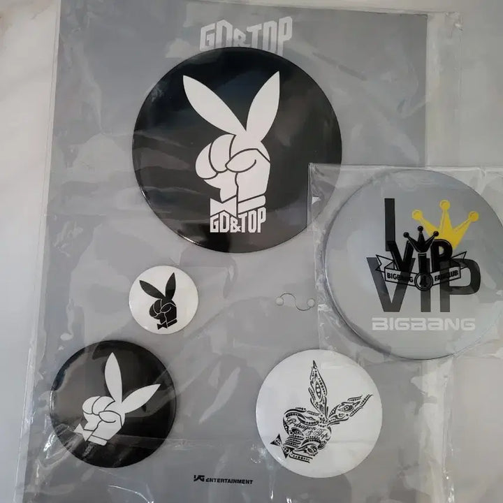 [BUNJANG] Bigbang GD&amp;TOP Can Badge / 빅뱅 지디앤탑 캔뱃지
