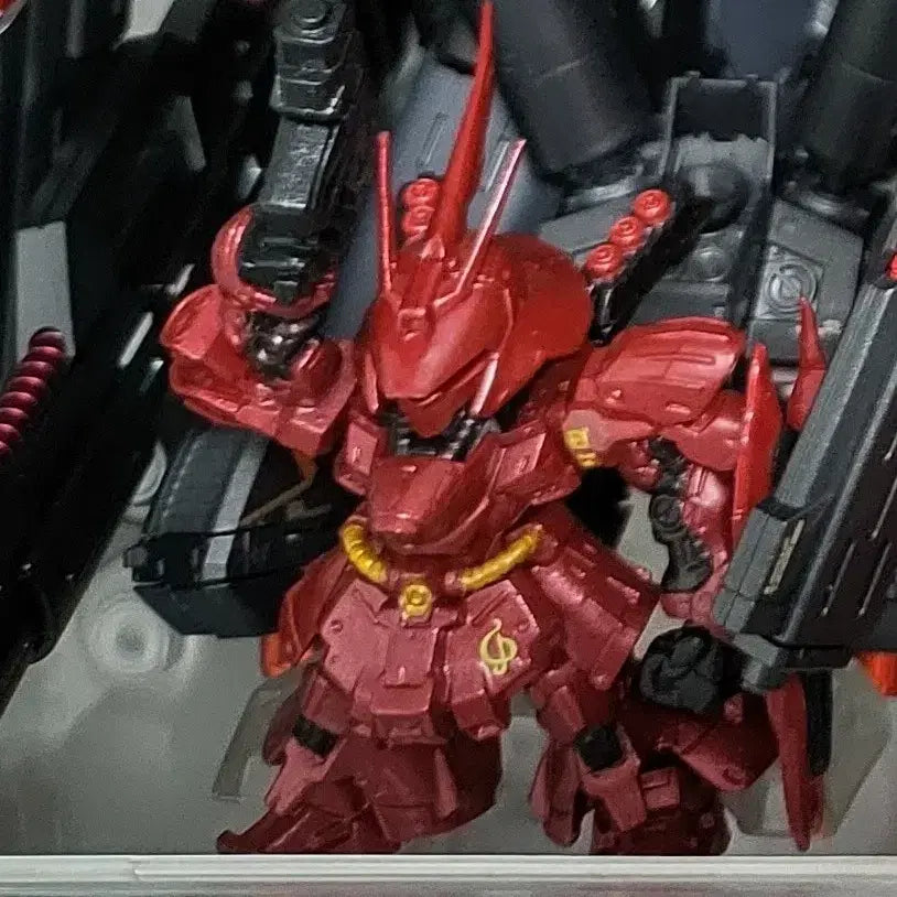 [BUNJANG] Converge Metallic Sazabi New Gundam Figure / 컨버지 메탈릭 사자비 뉴건담