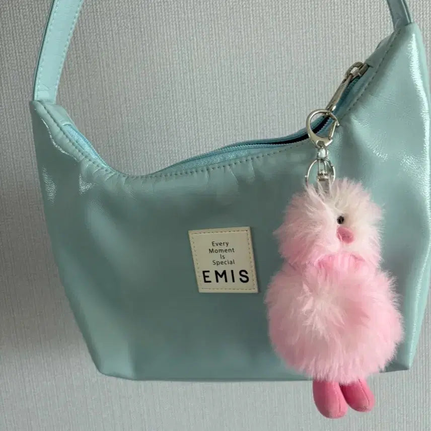 [BUNJANG] EMIS New Enamel Leather Hobo Shoulder Tote Bag / EMIS 이미스 호보백 뉴에나멜 레더 숄더백 토트백
