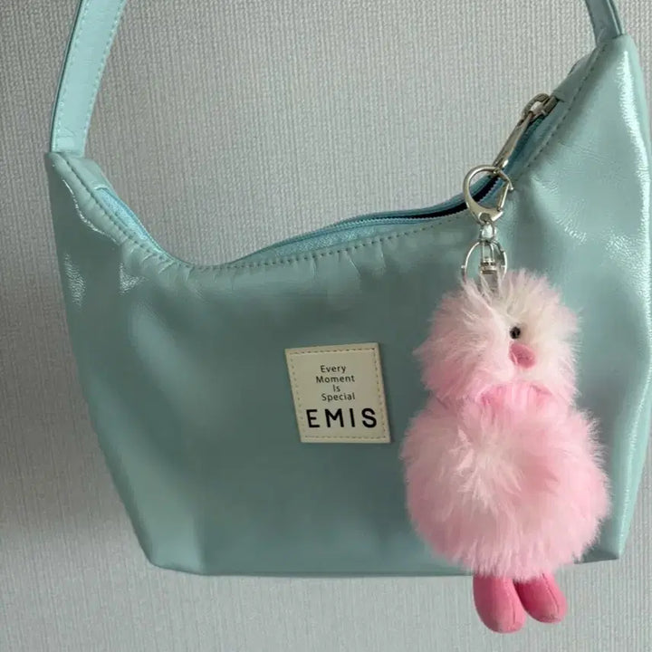 [BUNJANG] EMIS New Enamel Leather Hobo Shoulder Tote Bag / EMIS 이미스 호보백 뉴에나멜 레더 숄더백 토트백