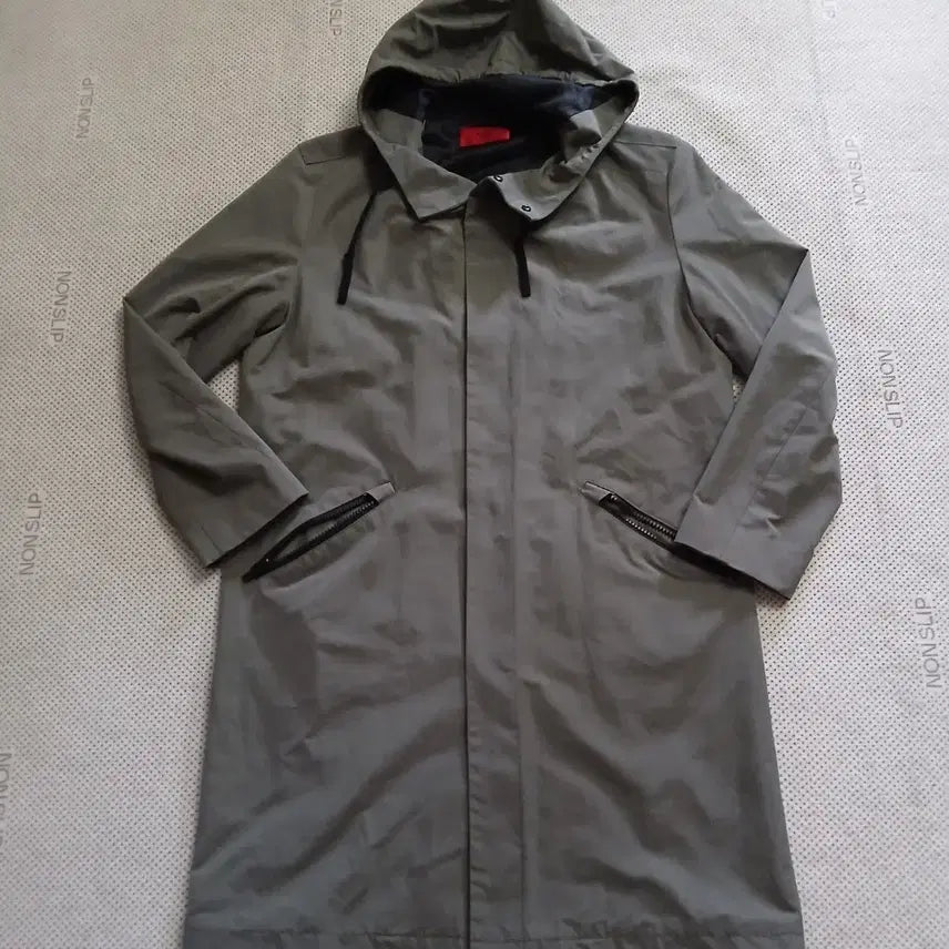 [BUNJANG] Hugo Boss Hooded Long Coat / 휴고 보스 후드 롱 코트