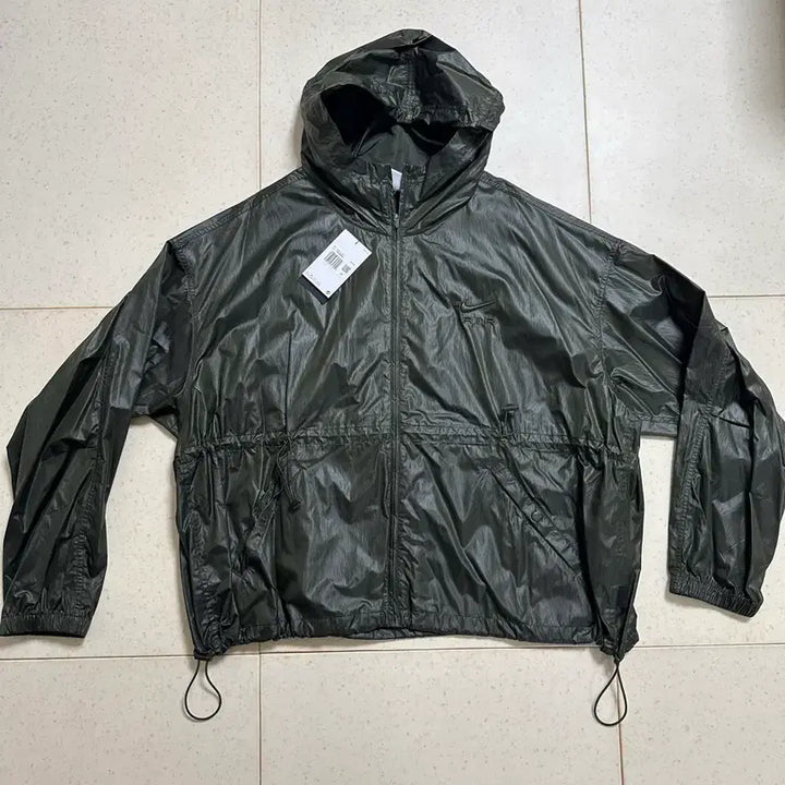 [BUNJANG] Nike Air Woven Jacket Sequoia 2XL / 새제품 나이키 에어 우븐 자켓 세쿼이아 2XL 팔아요