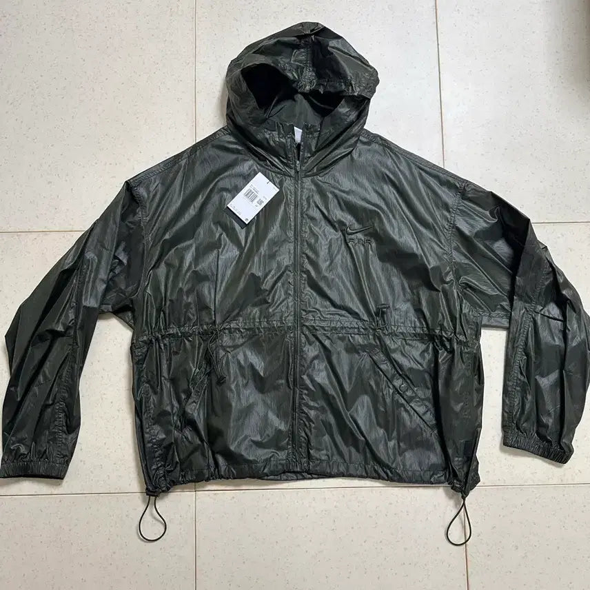 [BUNJANG] Nike Air Woven Jacket Sequoia 2XL / 새제품 나이키 에어 우븐 자켓 세쿼이아 2XL 팔아요