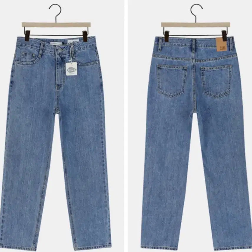 [BUNJANG] Like You Rutic Medium Wash Straight Denim Jeans / 라이크유 르틱 중청 일자 콘데님 롱XS  원로그 가내스라 미뉴에트 어텀