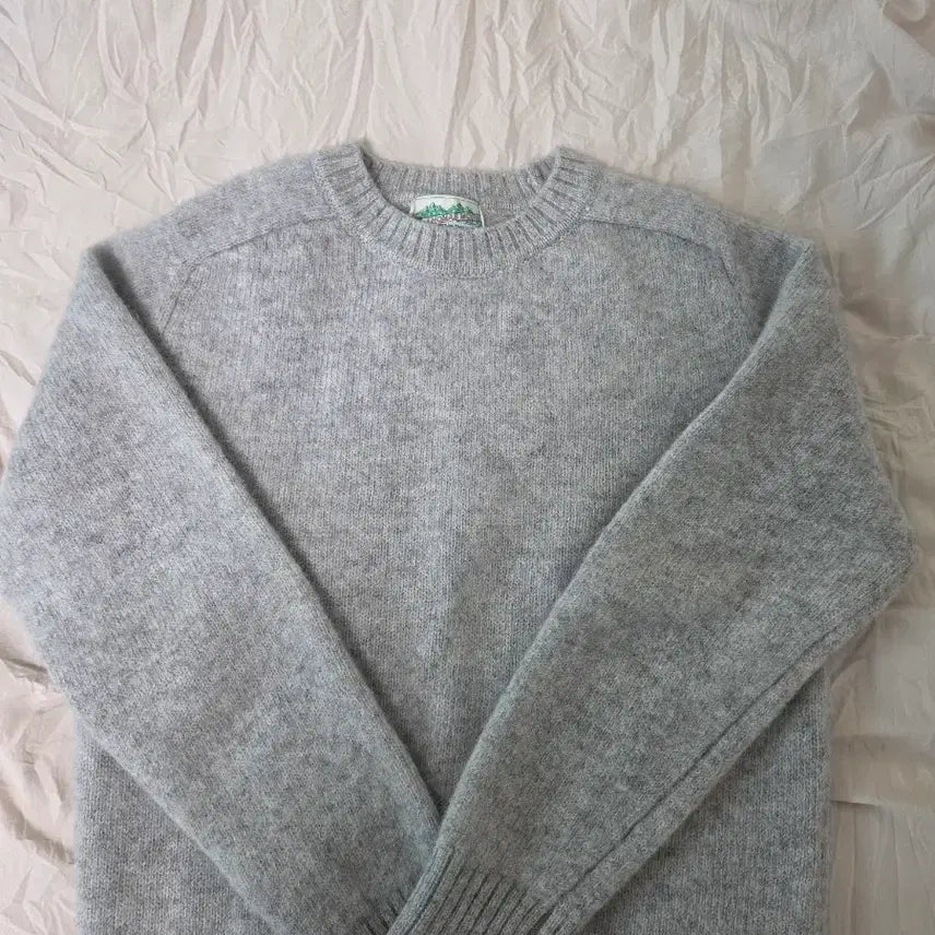 [BUNJANG] Thomas More Saddle Knit Gray L / 토마스모어 새들 니트 그레이 L