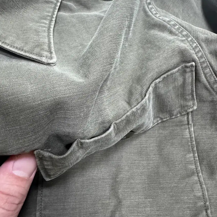 [BUNJANG] RRL Reverse Satin Overshirt / 더블알엘 RRL 리버스 새틴 오버셔츠 M