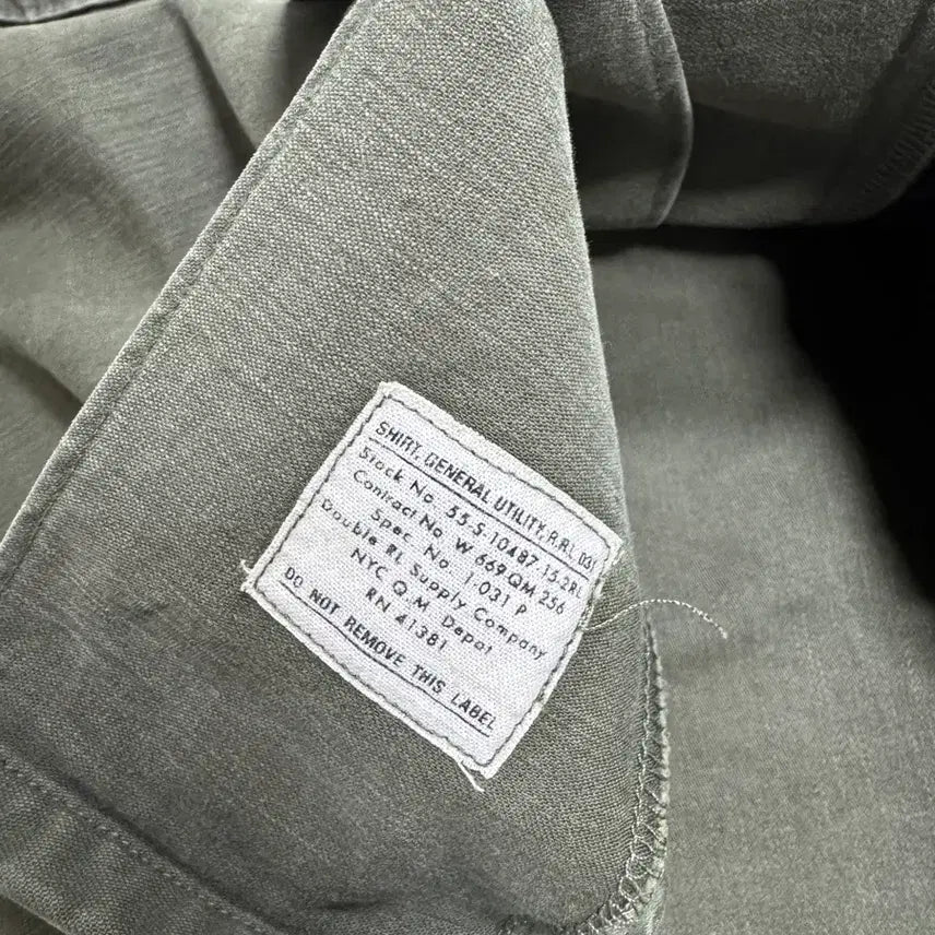 [BUNJANG] RRL Reverse Satin Overshirt / 더블알엘 RRL 리버스 새틴 오버셔츠 M
