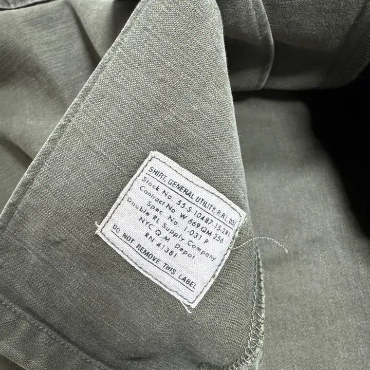 [BUNJANG] RRL Reverse Satin Overshirt / 더블알엘 RRL 리버스 새틴 오버셔츠 M