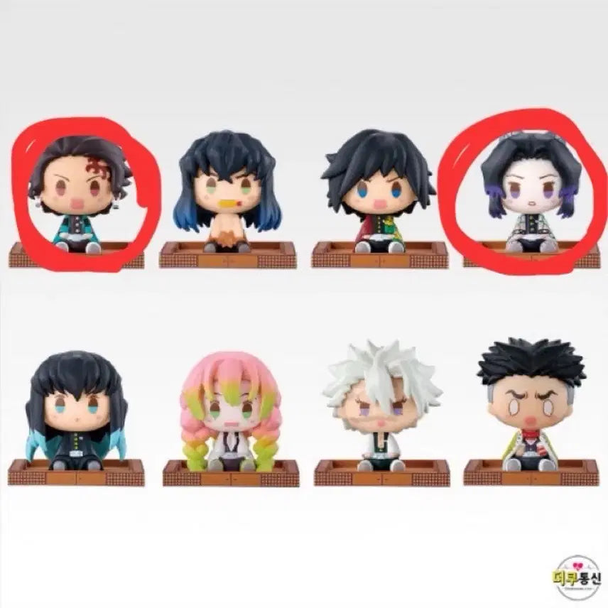 [BUNJANG] Demon Slayer Shinobu and Tanjiro Figure Bundle Set / 귀멸의 칼날 이치방쿠지 언니의 원수 d상 초코노코 시노부 탄지로