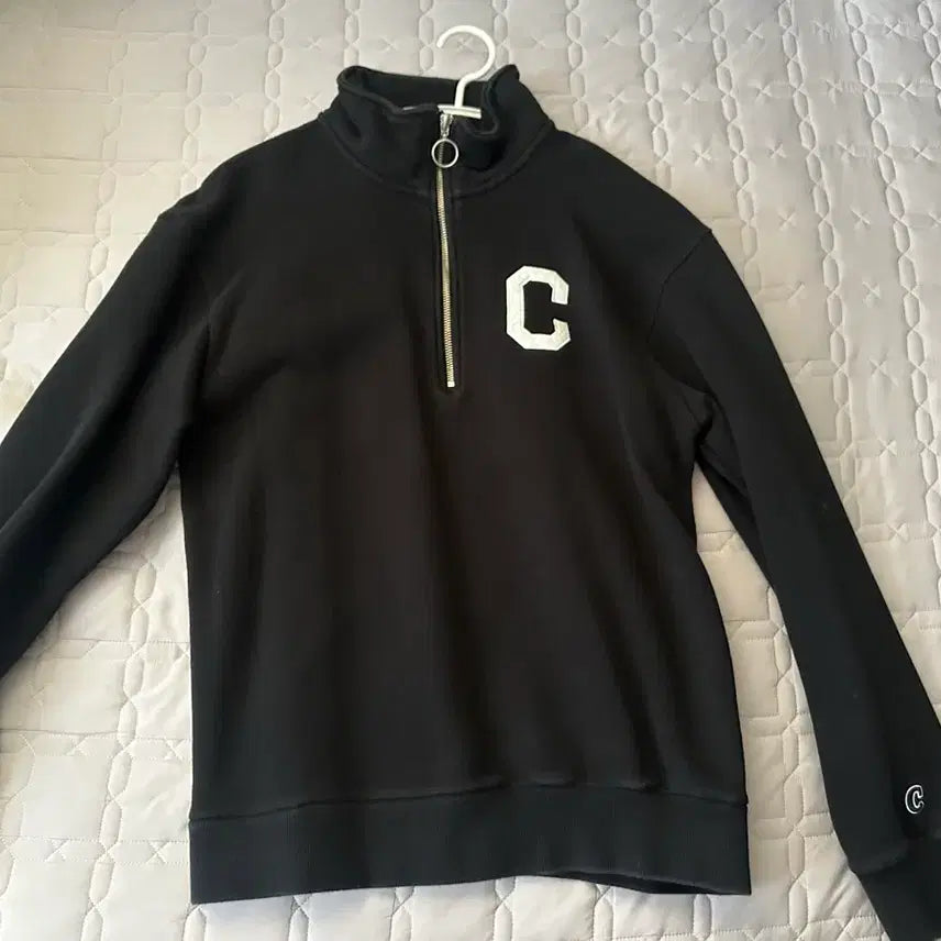[BUNJANG] Covernat Half Zip-Up Sweatshirt / [100] 커버낫 하프집업