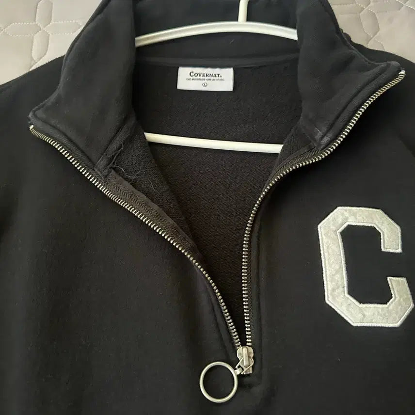 [BUNJANG] Covernat Half Zip-Up Sweatshirt / [100] 커버낫 하프집업