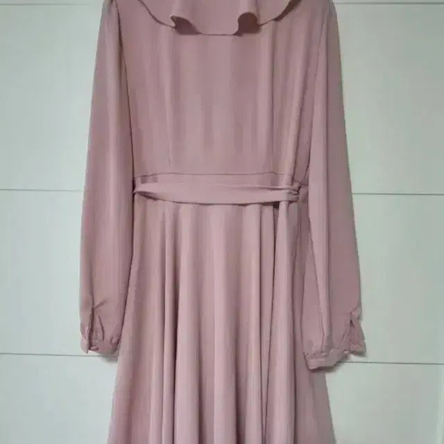 [BUNJANG] Milkcocoa Frill Wrap Long Dress / (새상품)밀크코코아 프릴 랩 롱원피스