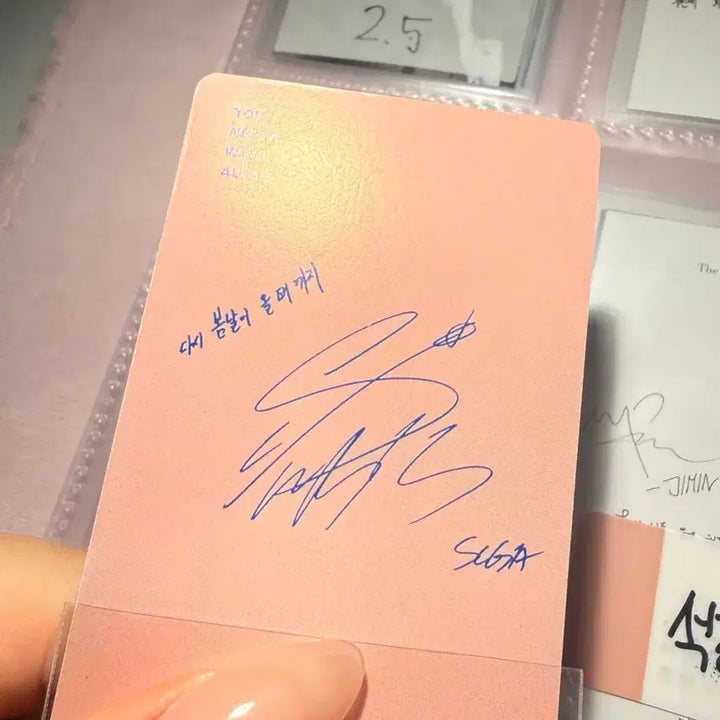 [BUNJANG] BTS Suga Spring Day Selfie Photocard / 윤기 슈가 포카 포토카드 방탄소년단 봄날 셀카