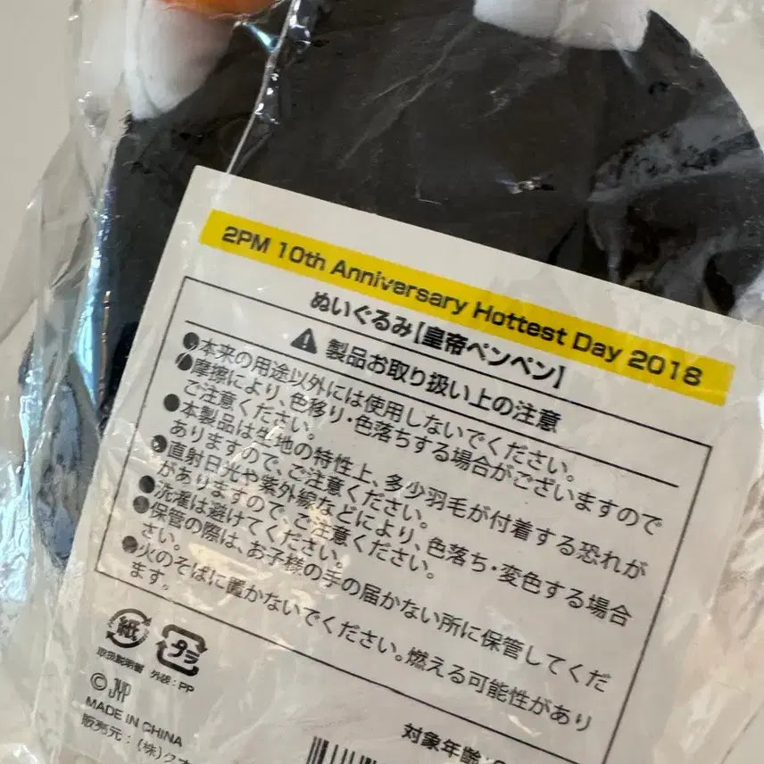 [BUNJANG] 2PM Lee Junho 10th Anniversary Penguin Doll / (미개봉) 2PM 10주년 펭펭이 이준호