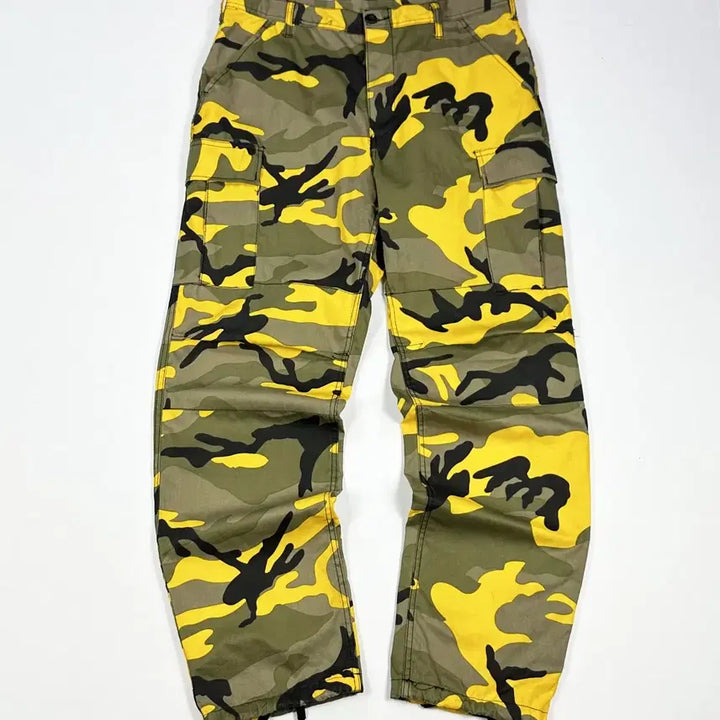 [SOLD OUT] VTG 빈티지 로스코 밀리터리 카모 카고팬츠 (M)