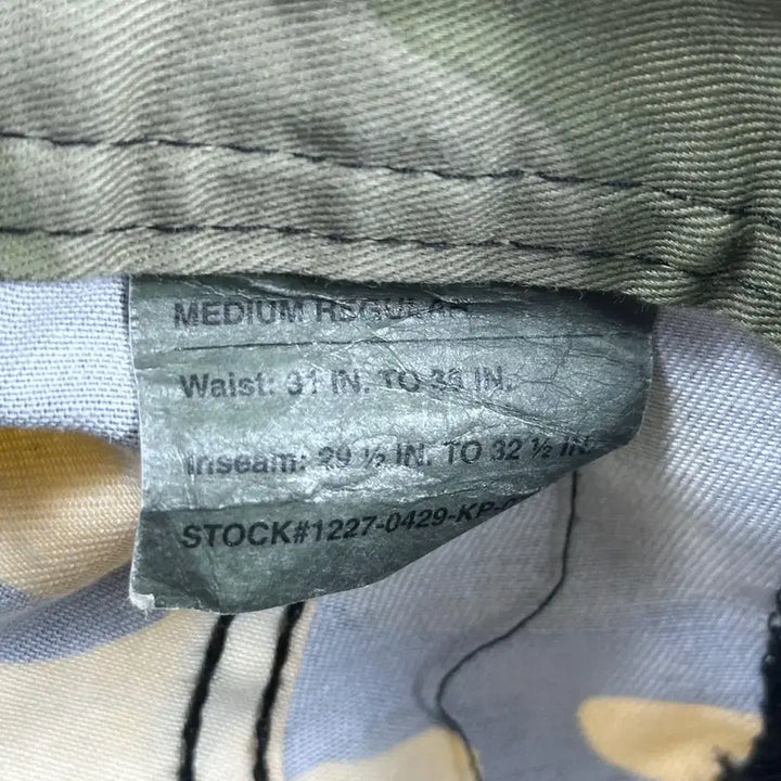 [SOLD OUT] VTG 빈티지 로스코 밀리터리 카모 카고팬츠 (M)