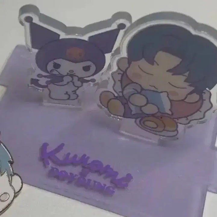 [BUNJANG] NCT Doyoung Sanrio Kuromi Acrylic Stand / nct 엔시티 nct127 도영 산리오 쿠로미 아크릴스탠드