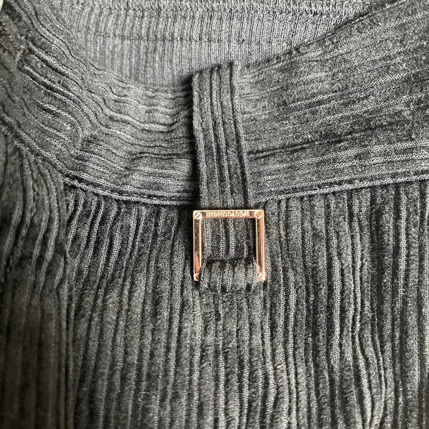[BUNJANG] Wooyoungmi Corduroy Cargo Pants Black 50 / 우영미 파리 코듀로이 카고 팬츠 블랙 50