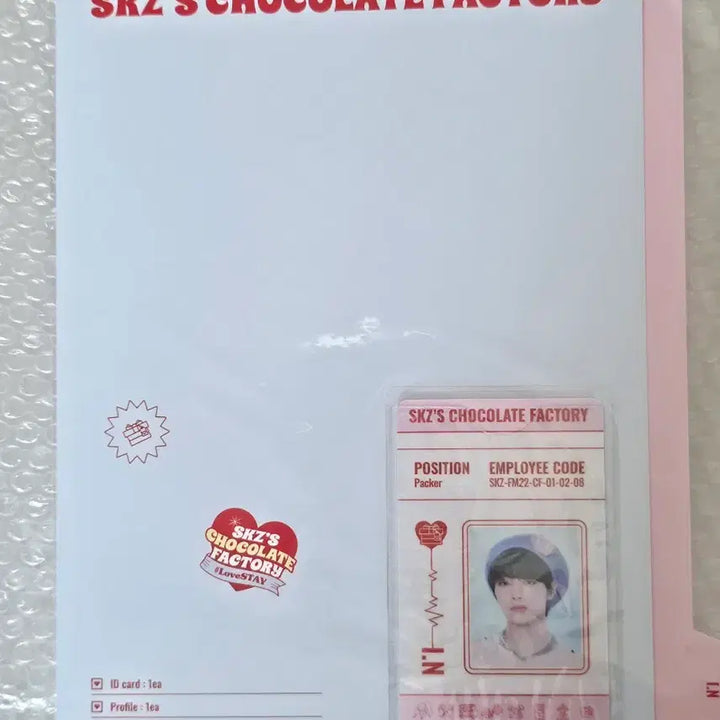 [SOLD OUT] 스트레이키즈 아이엔 팬미팅 초콜릿팩토리 프로필 파일 세트(미개봉)