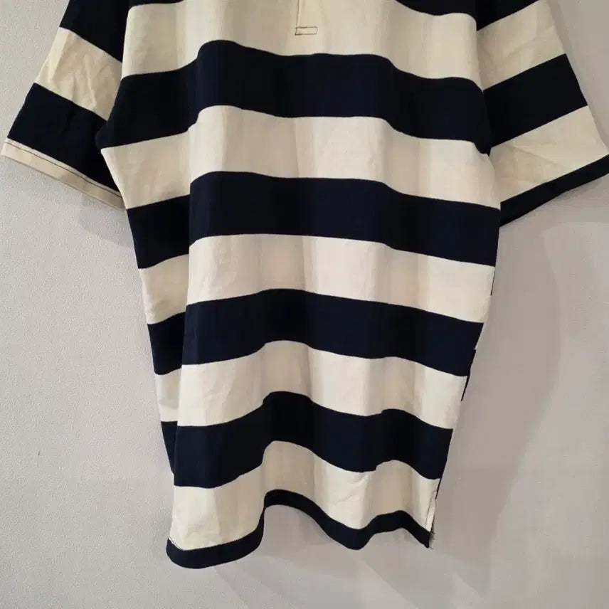 [SOLD OUT] 마르코 스트라이프 카라 반팔 티셔츠 105