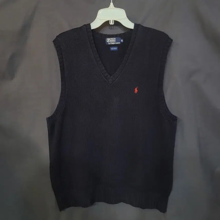 [BUNJANG] Ralph Lauren Faded Cotton Knit Vest / Ralph Lauren 랄프로렌 빈티지 페이디드 코튼 니트 베스트