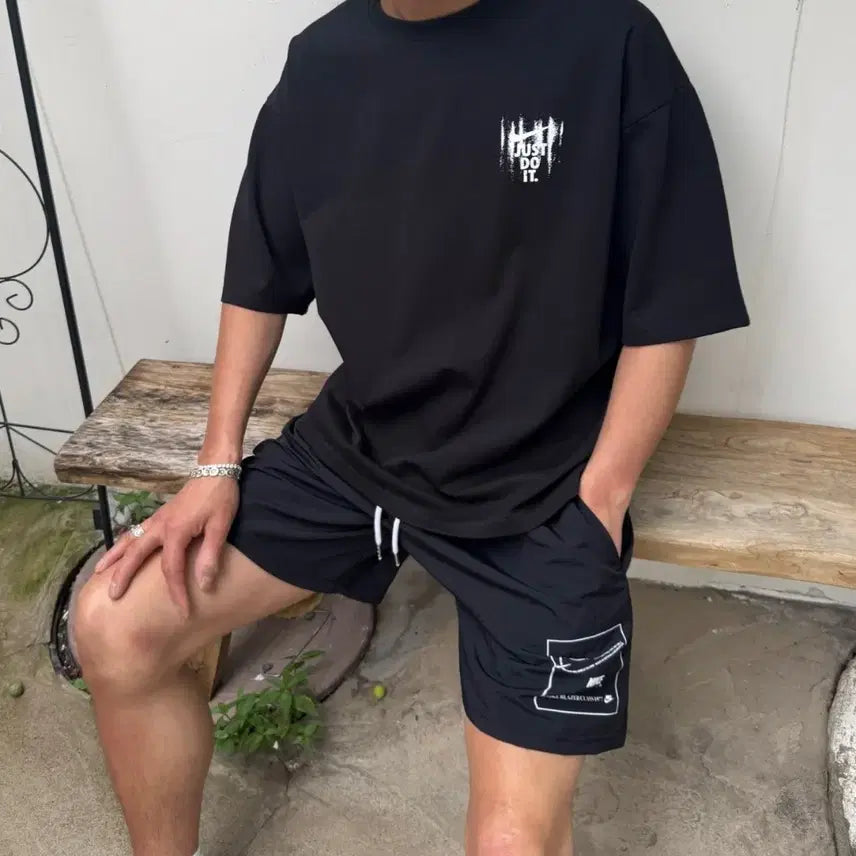 [BUNJANG] Brush Ice Short Sleeve T-shirt / 브러쉬 아이스분또반팔