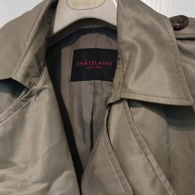 [BUNJANG] Chatelaine Olive Green Dress / 샤트렌 (새)옷 55  반가슴46 길이87 올리브그린