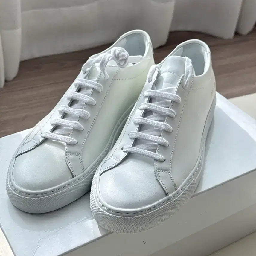 [BUNJANG] Common Projects Achilles Low White Sneakers / 커먼프로젝트 오리지날 아킬레스 로우 화이트 36W