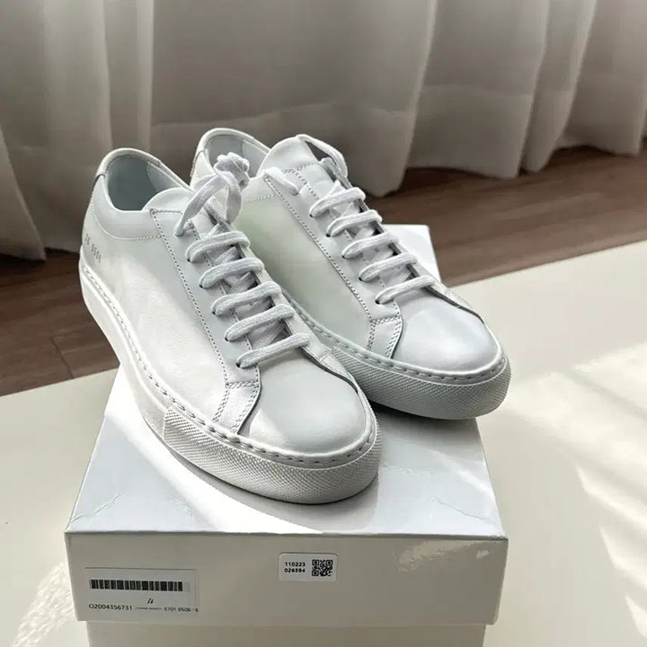 [BUNJANG] Common Projects Achilles Low White Sneakers / 커먼프로젝트 오리지날 아킬레스 로우 화이트 36W