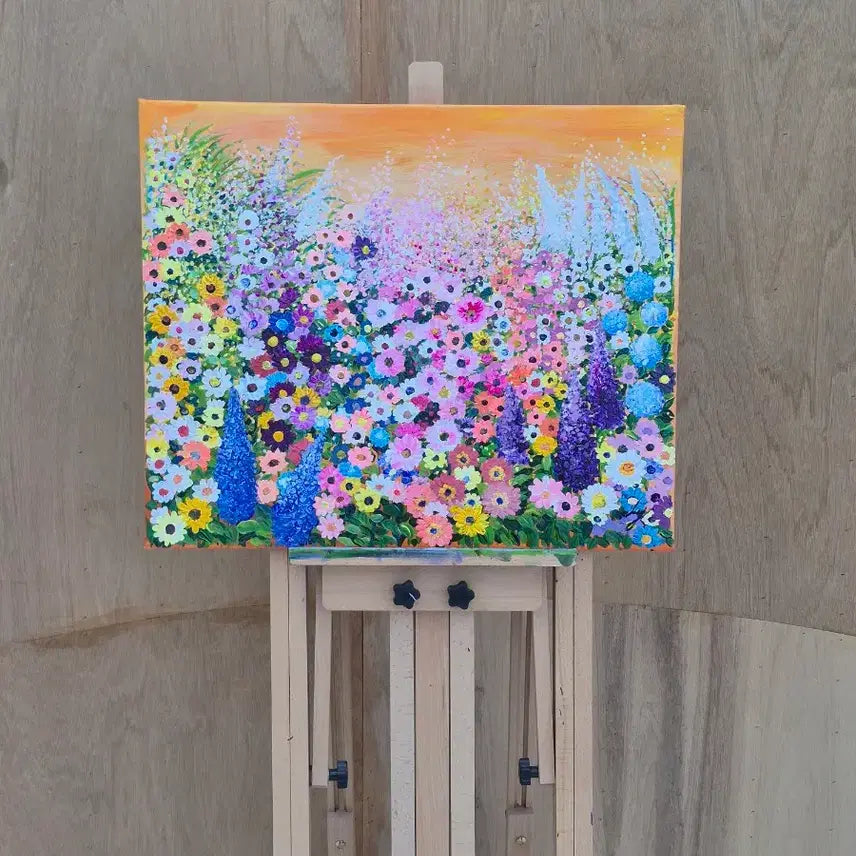 [BUNJANG] Small Spring Promise Canvas Painting / 작은 봄의 약속