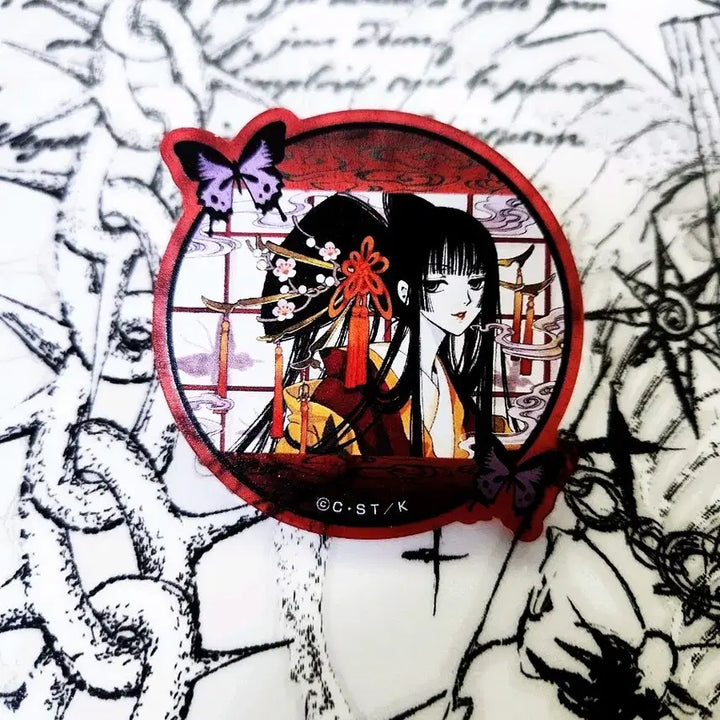 [BUNJANG] xxxHOLiC Yuko Acrylic Badge / xxxHOLiC xxx홀릭 유코 아크릴 뱃지