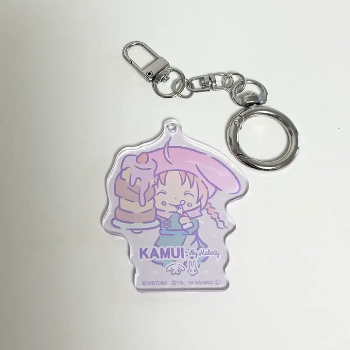 [SOLD OUT] 은혼 산리오 마이멜로디 카무이 아크릴 키링