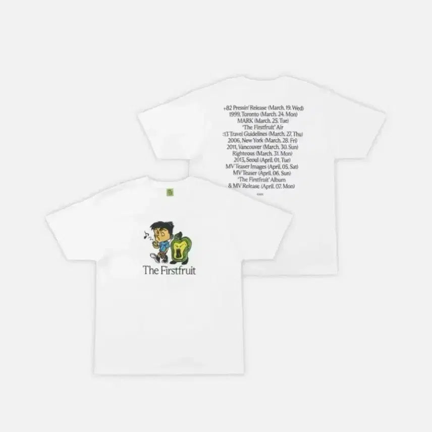 [SOLD OUT] The Firstfruit 반팔 티셔츠 화이트