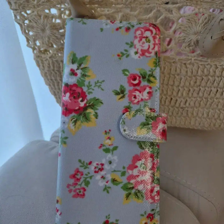 [BUNJANG] Floral Pattern Card Wallet / 플라워 카드지갑 레트로