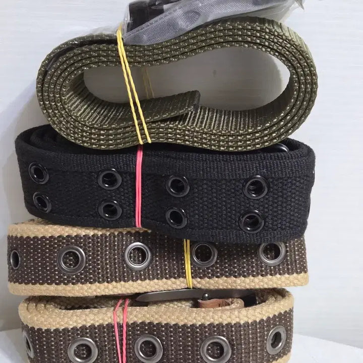 [BUNJANG] Knit Belt (Set of 4) / 니트 벨트:(4종)