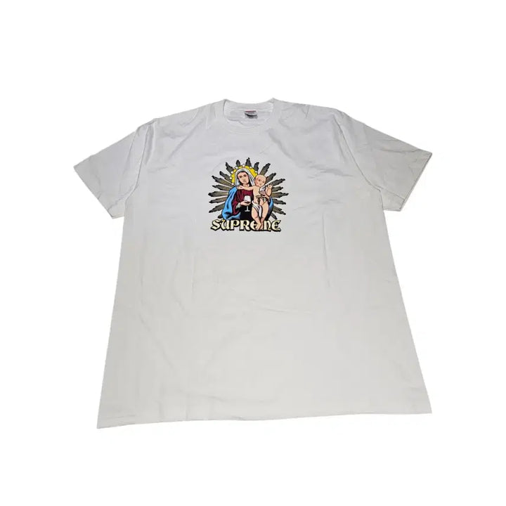[BUNJANG] Supreme Blood Short Sleeve T-shirt White [XXL] / 슈프림 블러드 반팔 티셔츠 화이트[XL]