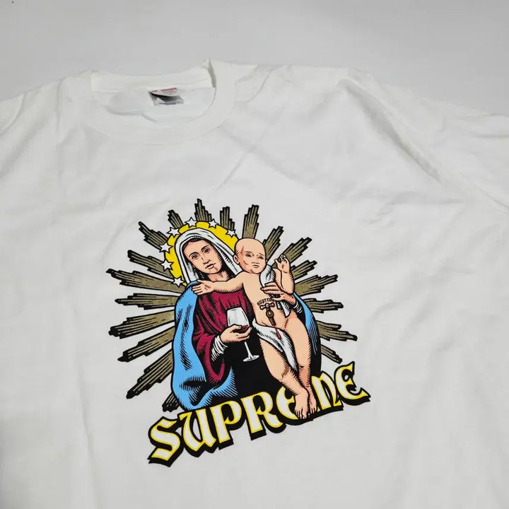 [BUNJANG] Supreme Blood Short Sleeve T-shirt White [XXL] / 슈프림 블러드 반팔 티셔츠 화이트[XL]
