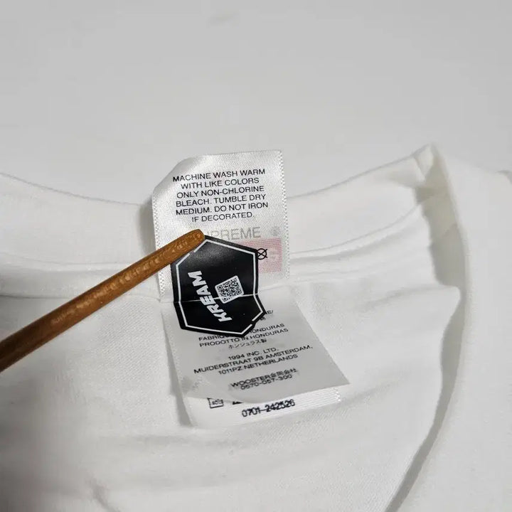 [BUNJANG] Supreme Blood Short Sleeve T-shirt White [XXL] / 슈프림 블러드 반팔 티셔츠 화이트[XL]