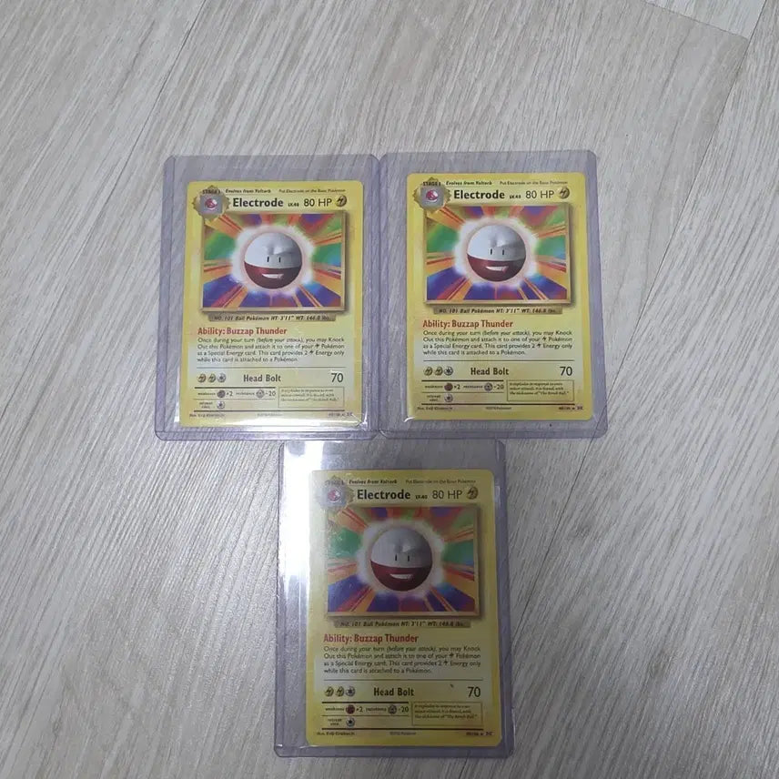 [BUNJANG] Pokemon Electrode Card / 북미판)포켓몬 카드 Electrode (붐볼)