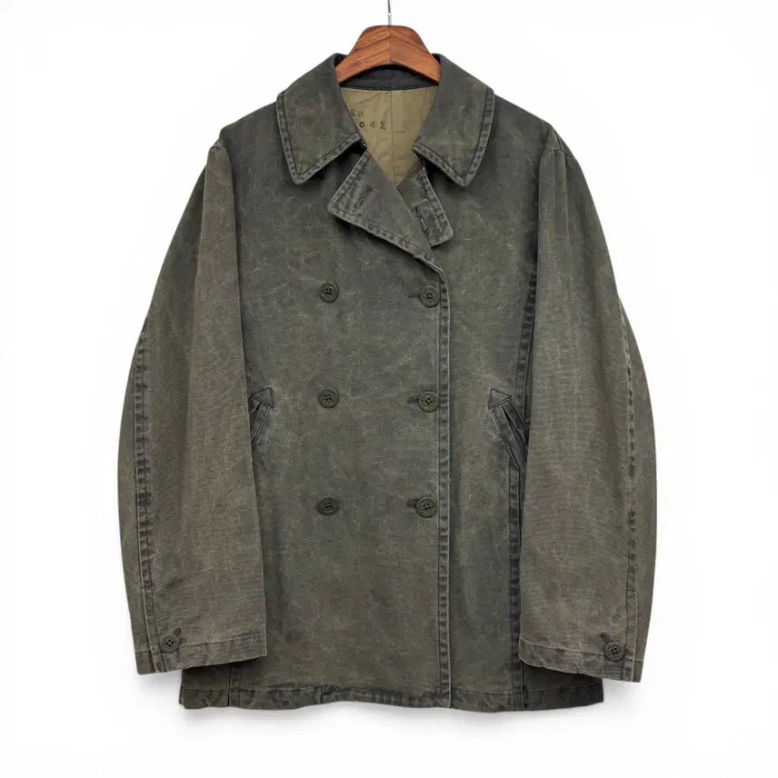 [SOLD OUT] Spiewak 캔버스 피코트 L