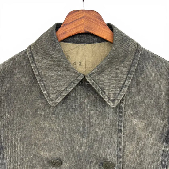 [SOLD OUT] Spiewak 캔버스 피코트 L