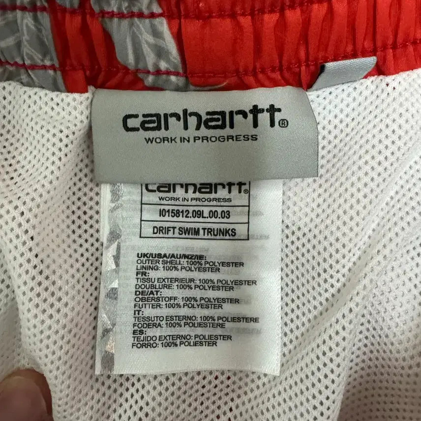 [BUNJANG] Carhartt Drift Swim Trunks Shorts (S) / [미사용]칼하트 Drift 스윔 트렁크 반바지 s