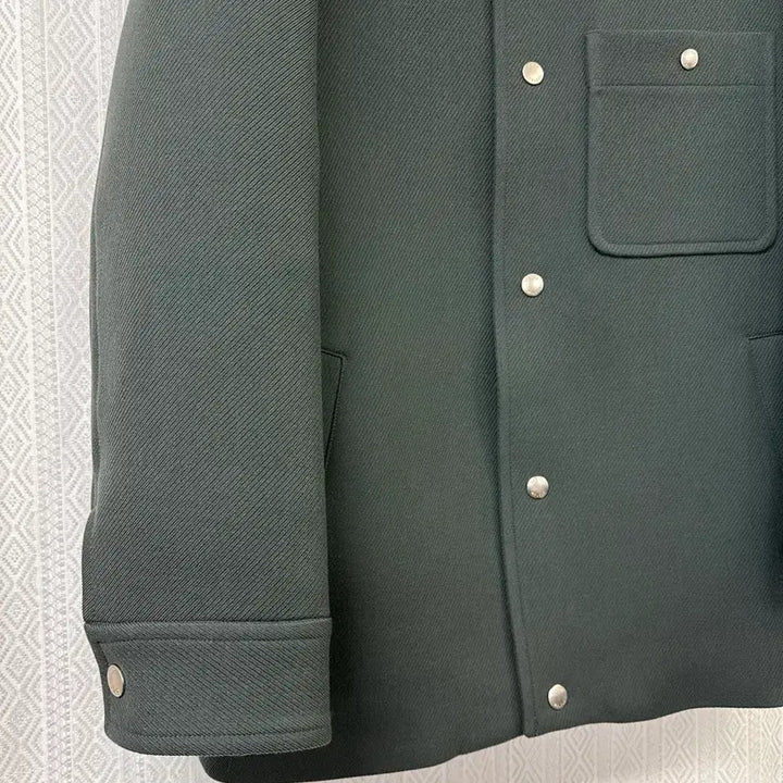 [BUNJANG] System Homme Oversized Wool Trucker Jacket - Khaki / (100)시스템옴므 21FW 오버핏 울 트러커 자켓 카키