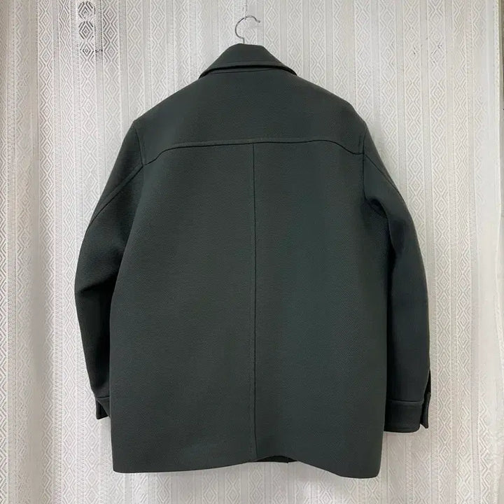 [BUNJANG] System Homme Oversized Wool Trucker Jacket - Khaki / (100)시스템옴므 21FW 오버핏 울 트러커 자켓 카키