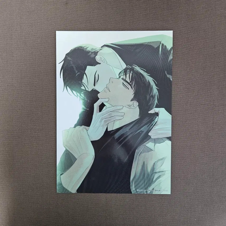[BUNJANG] Noksaek Jeonsang Mongry Mofun Collaboration Cafe A4 Poster / 녹색전상 : 몽리 모펀 콜라보 카페 5만원 특전 A4 포스터 비엘 BL