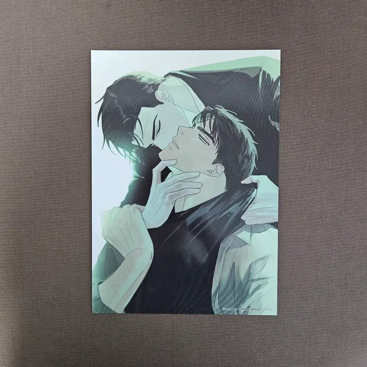 [BUNJANG] Noksaek Jeonsang Mongry Mofun Collaboration Cafe A4 Poster / 녹색전상 : 몽리 모펀 콜라보 카페 5만원 특전 A4 포스터 비엘 BL