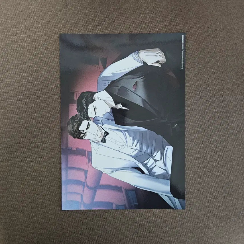 [BUNJANG] Noksaek Jeonsang Mongry Mofun Collaboration Cafe A4 Poster / 녹색전상 : 몽리 모펀 콜라보 카페 5만원 특전 A4 포스터 비엘 BL
