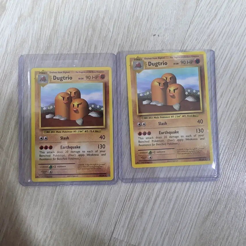 [BUNJANG] Pokemon Card Triketrio (North American Edition) / 북미판)포켓몬 카드 딱트리오